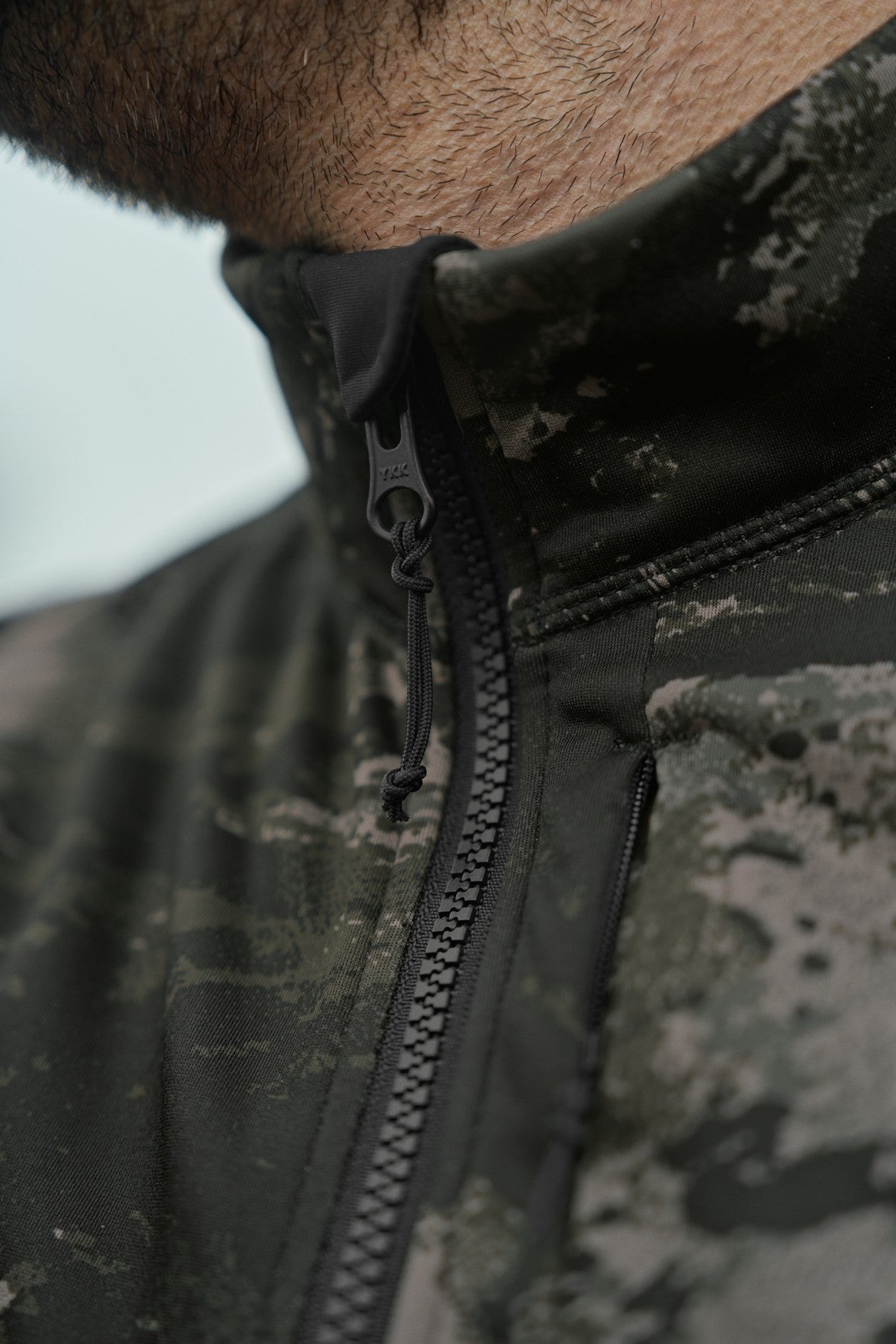 Härkila NOCTYX Camo Full Zip Fleece - AXIS MSP®Black - Härkila