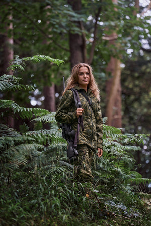 Avail Woman Camo Jakke InVis MPC Grønn – Seeland