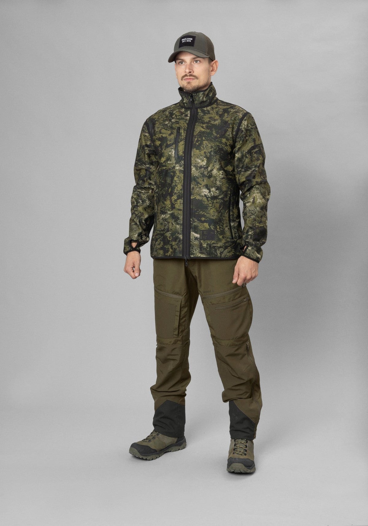 Rogue Vendbar Fleece Light Pine/Invis Green – Seeland
