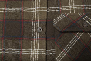 Glen Flanellskjorte - Pine Green Check – Seeland
