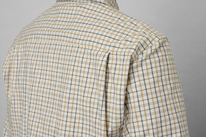 Oxford Shooting Skjorte - Classic Blue/Classic Brown Check – Seeland