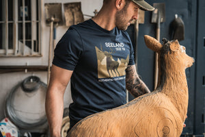 Fragment T-skjorte Dark Blue – Seeland
