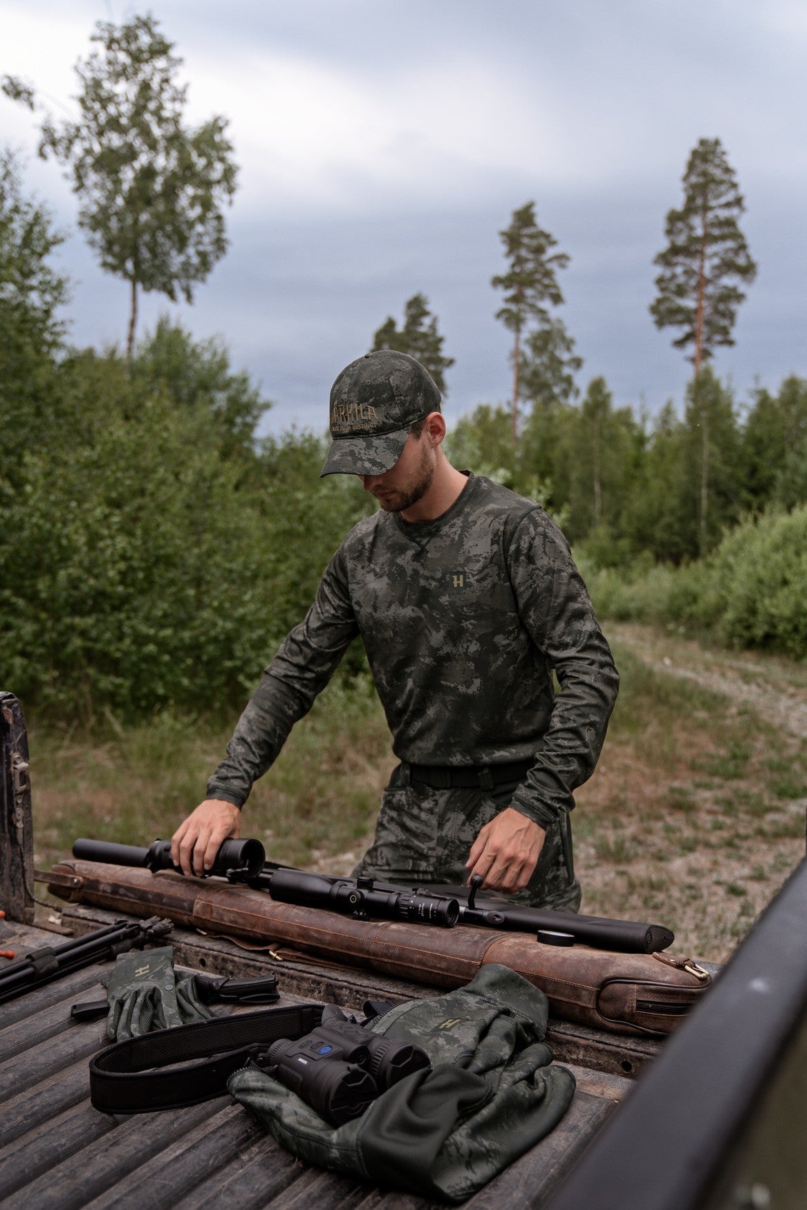 NOCTYX Camo - L/S T-Skjorte AXIS MSP® Black – Härkila