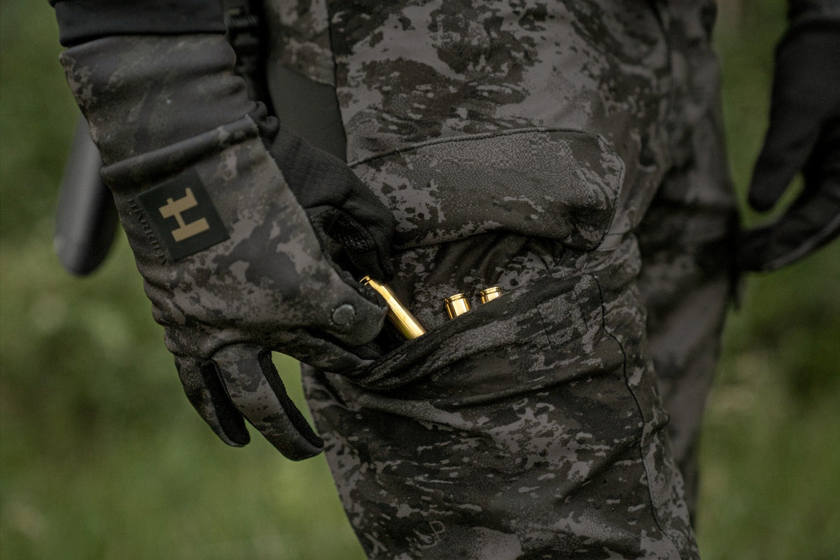 NOCTYX Camo - Fleecehanske Med Foldback-Finger AXIS MSP® Black – Härkila