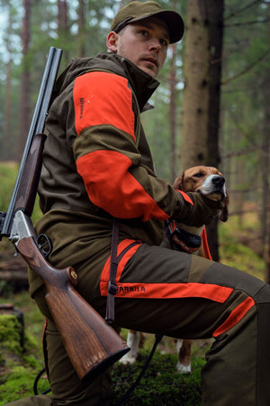Pro Hunter Dog Keeper GTX Bukse Willow Green/Orange – Härkila