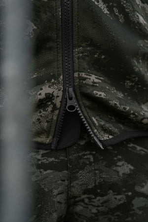 Härkila NOCTYX Camo Full Zip Fleece - AXIS MSP®Black - Härkila