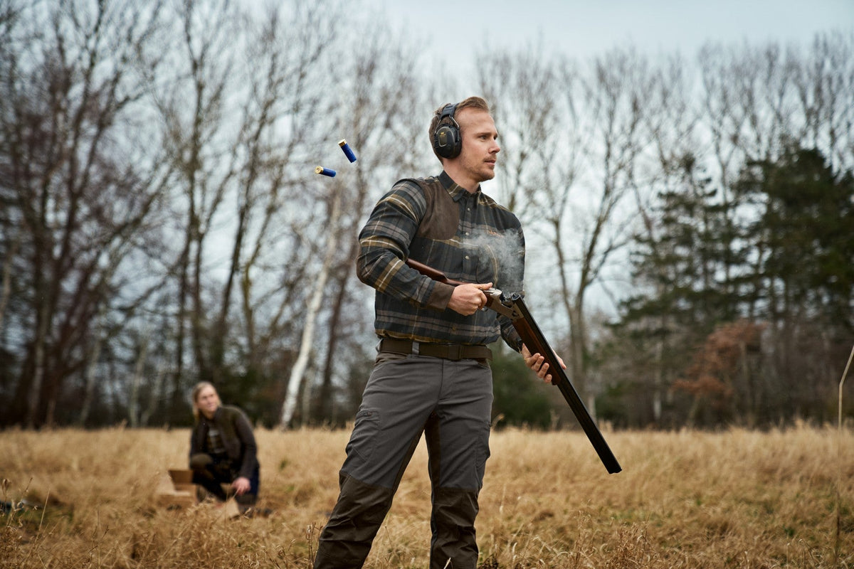 Jarne Shooting L/S Skjorte Dark Olive – Härkila