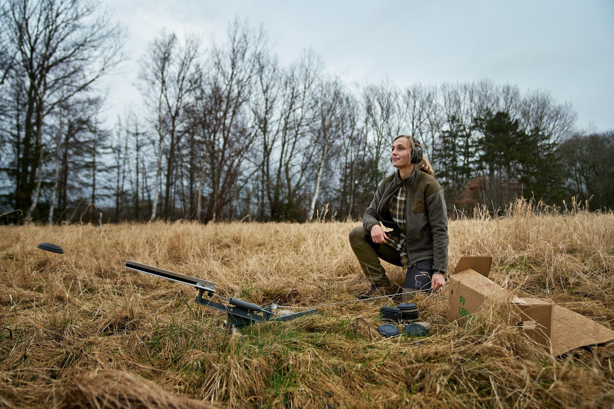 Vilja Fleece Til Kvinner Willow Green/Shadow Grey – Härkila