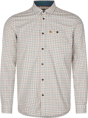 Oxford Shooting Skjorte - Grape Leaf/Terracotta Check – Seeland