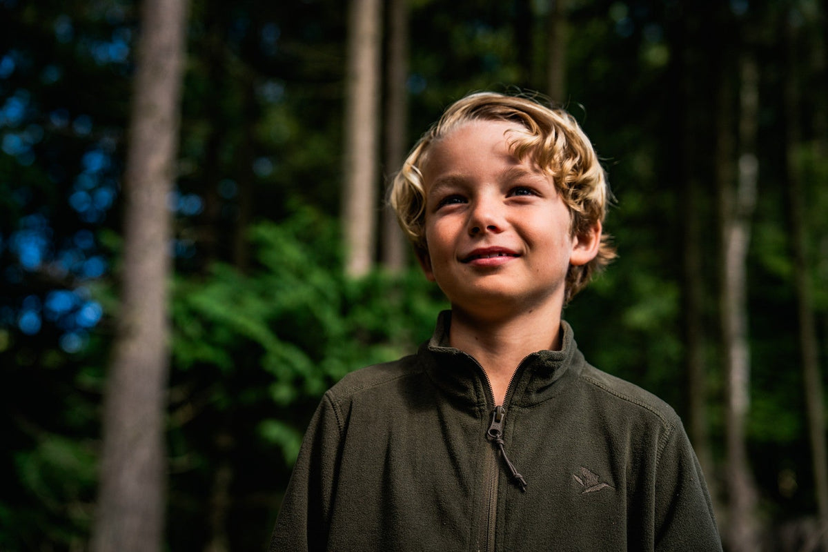 Benjamin Junior Fleece Pine Green – Seeland