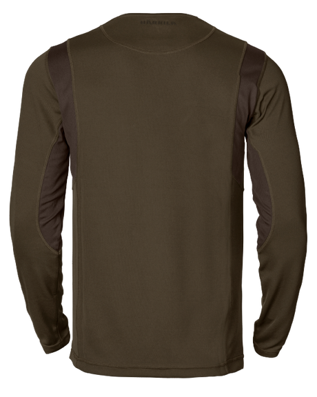 Forest Hunter Langermet T-Skjorte Hunting Green/Shadow Brown – Härkila
