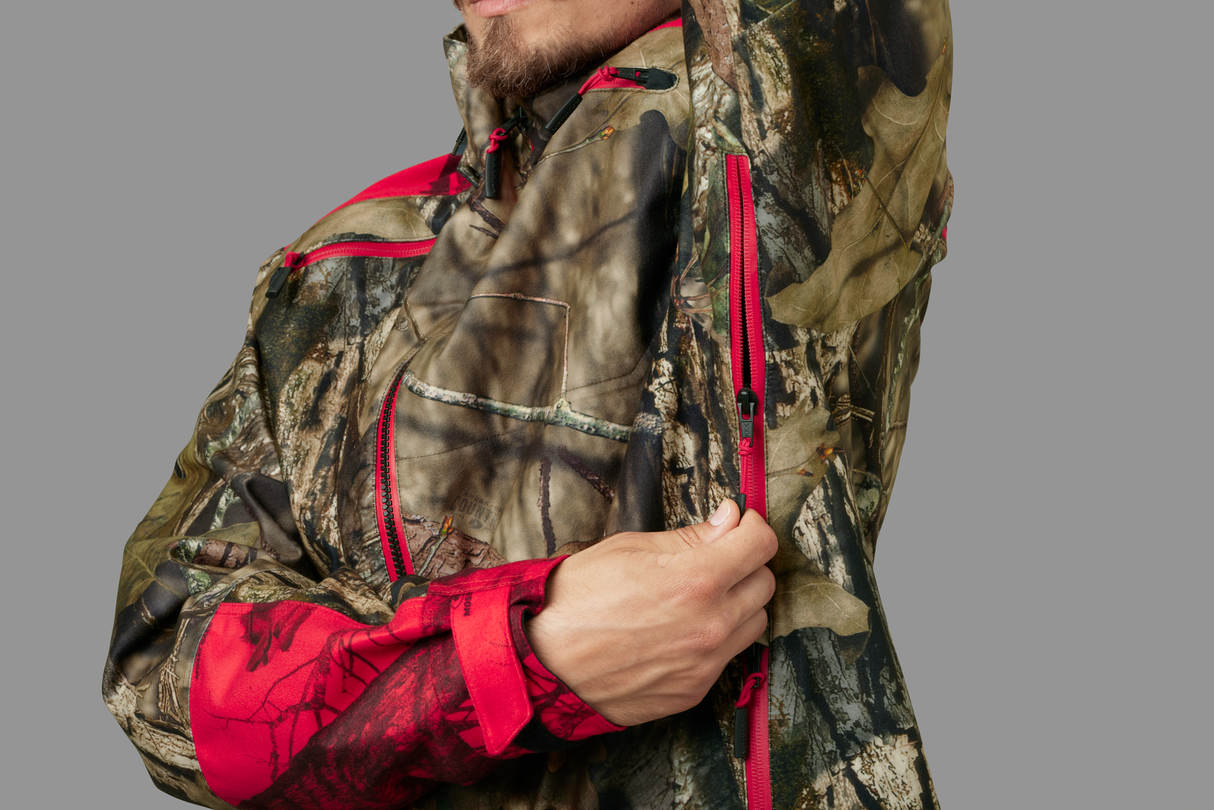 Moose Hunter 2.0 - GTX Jakke MossyOak®Break-Up Country®/MossyOak®Red – Härkila