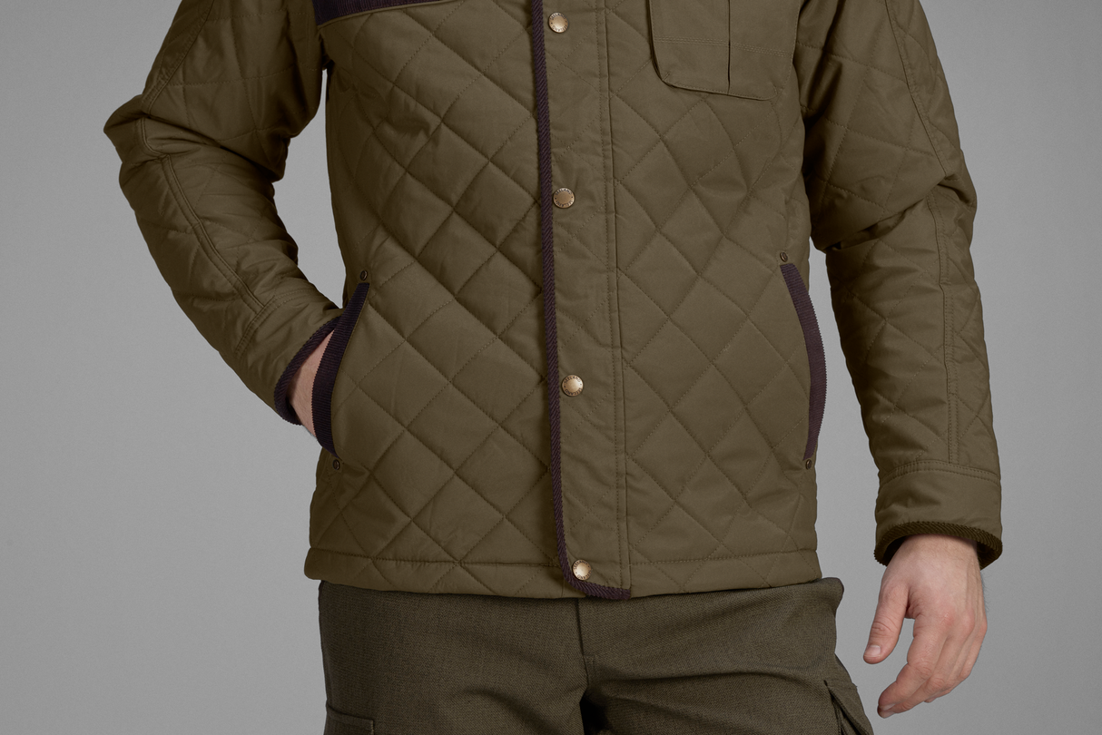 Woodcock Advanced - Quilt Jakke - Shaded Olive – Seeland