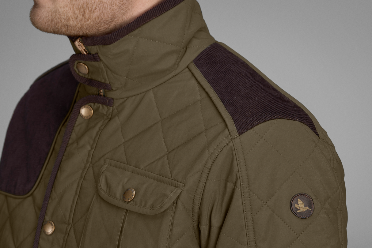 Woodcock Advanced - Quilt Jakke - Shaded Olive – Seeland