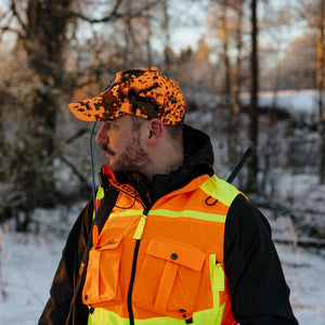 Protect Hunting Vest Orange Neon – Swedteam