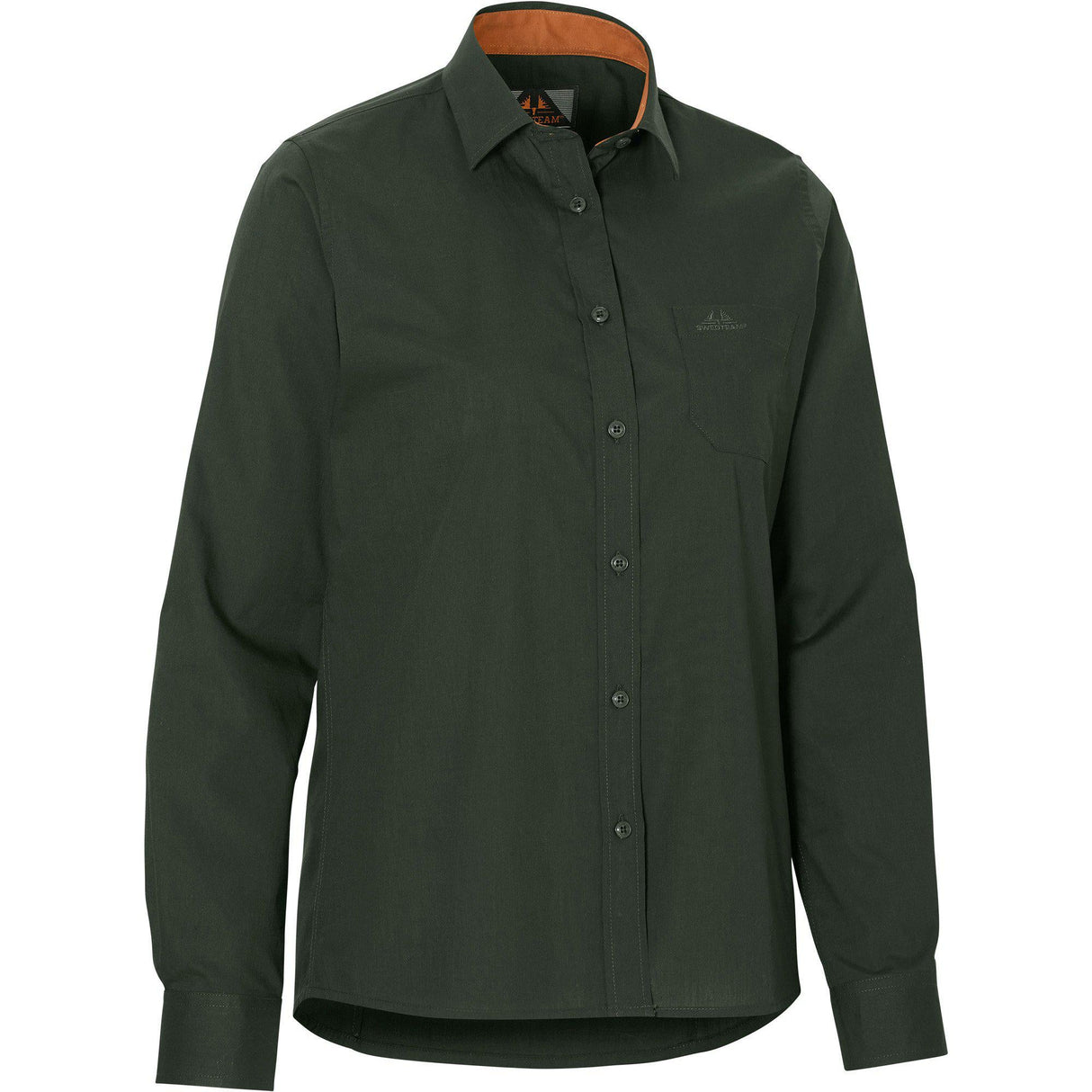 Allie Antibite Dame Skjorte Hunting Green – Swedteam