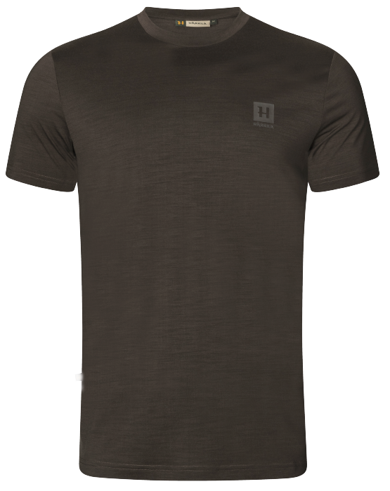 Base All Season S/S T-skjorte - Shadow Brown – Härkila