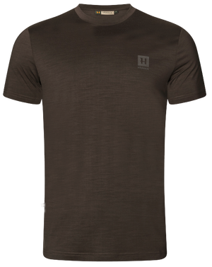Base All Season S/S T-skjorte - Shadow Brown – Härkila