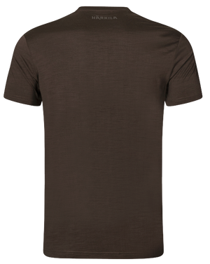 Base All Season S/S T-skjorte - Shadow Brown – Härkila
