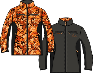 Ridge Pro Vendbar Jaktjakke - Desolve Fire – Swedteam