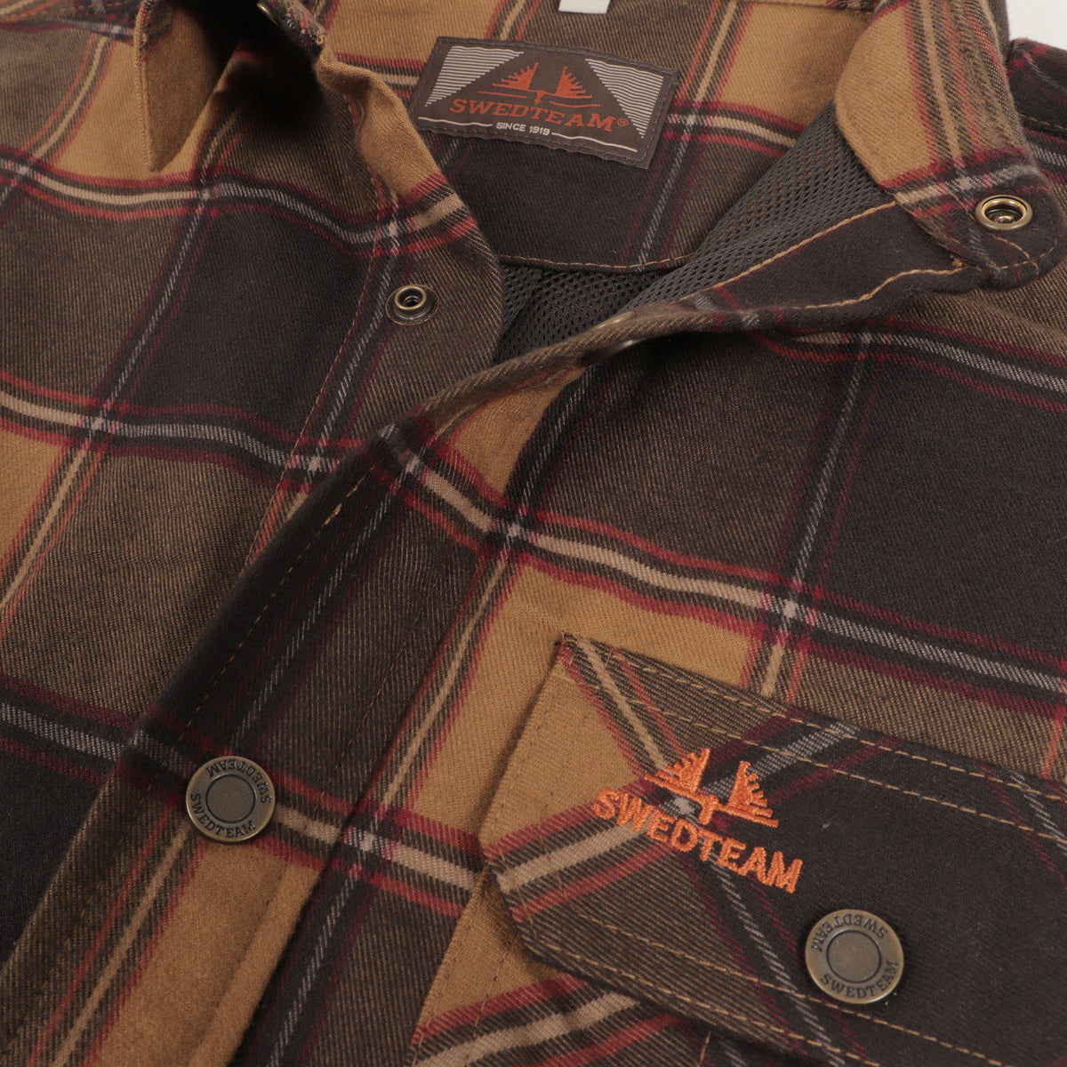 Crest Skjorte - Dark Sand – Swedteam