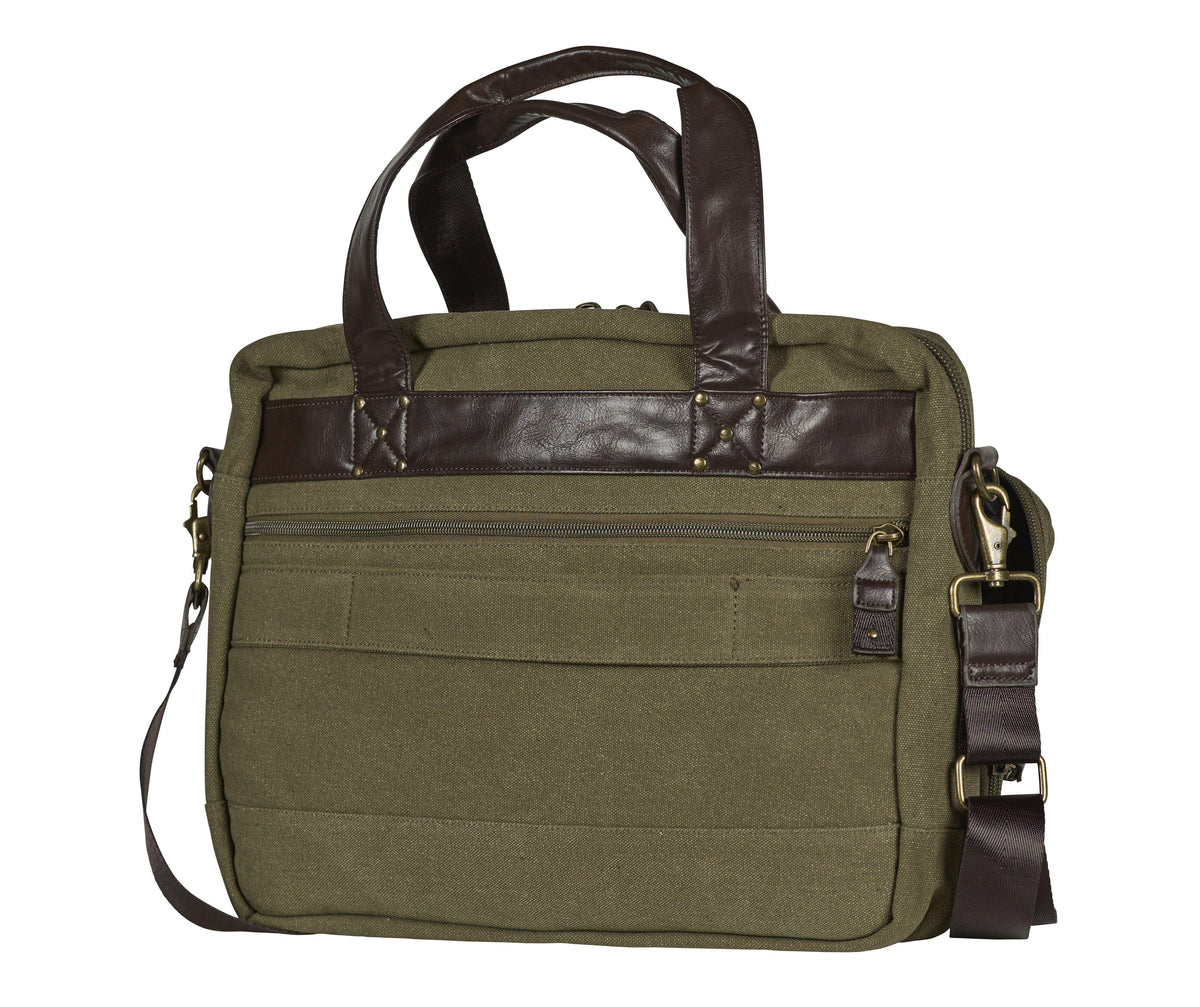 Crest Briefcase Bag Ivy Green – Swedteam