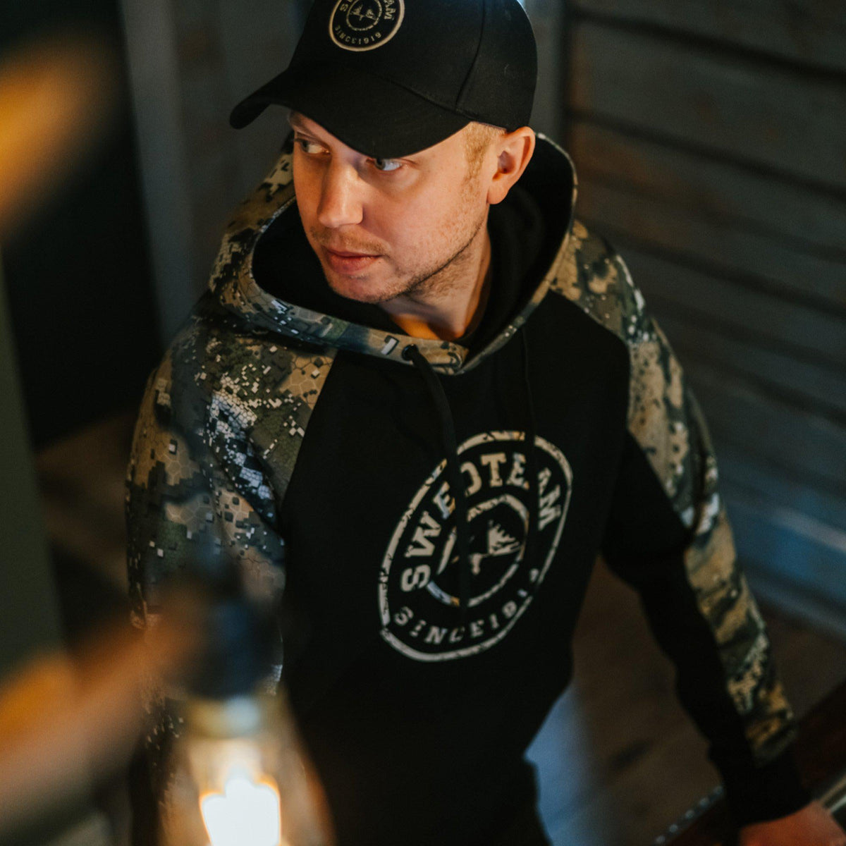 Ridge Hoodie Genser Svart – Swedteam