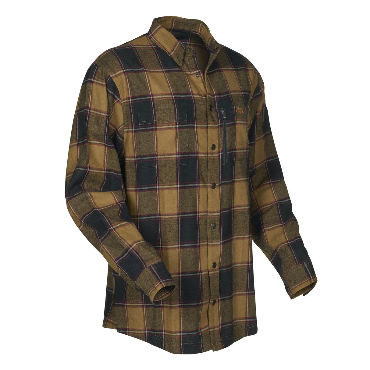 Crest Cotton - Skjorte Dark Sand – Swedteam