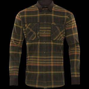 Pajala Skjorte - Green/Brown – Härkila