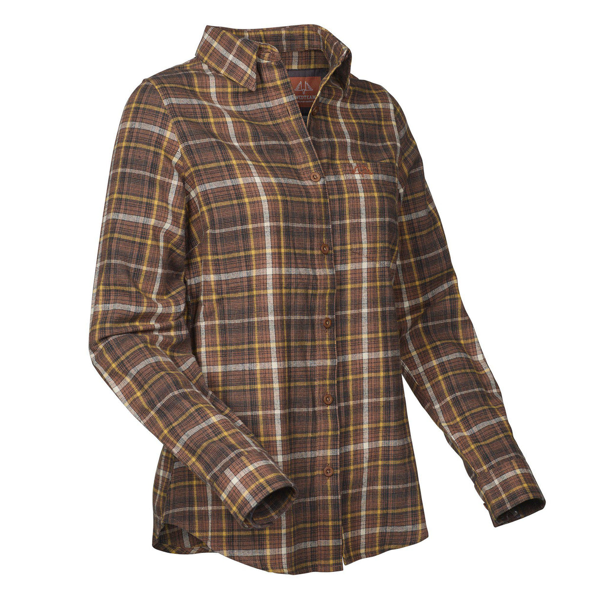 Meadow Dame - Skjorte Brun – Swedteam