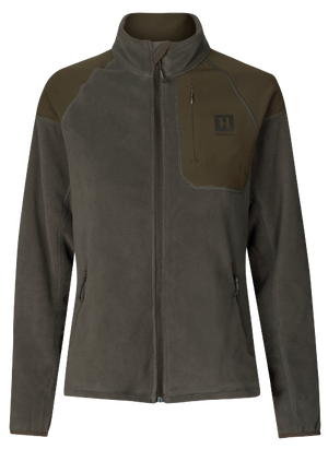 Vilja Fleece Til Kvinner Willow Green/Shadow Grey – Härkila