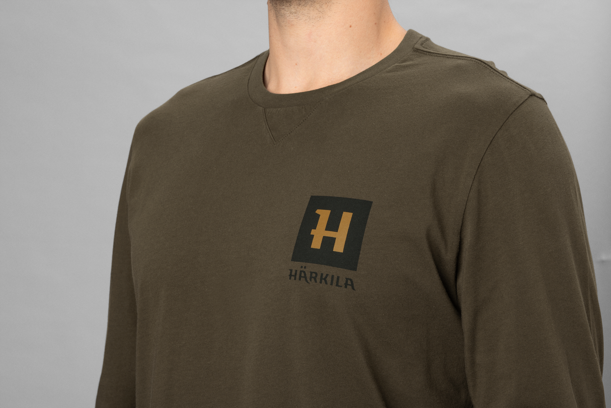 Gorm L/S T-Skjorte Willow Green – Härkila
