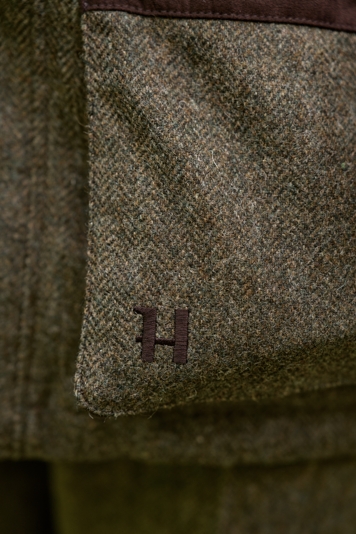 Kenmore GTX-Jakke – Forest Green/Herringbone – Härkila