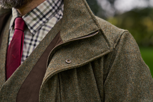 Kenmore GTX-Jakke – Forest Green/Herringbone – Härkila