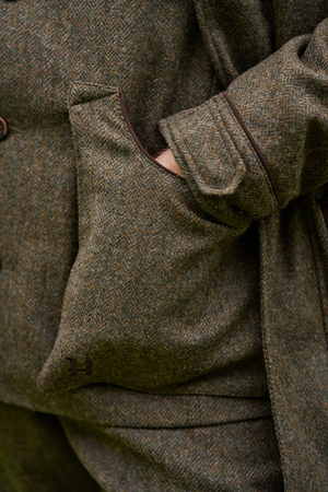 Kenmore skytevest – Forest Green/Herringbone – Härkila