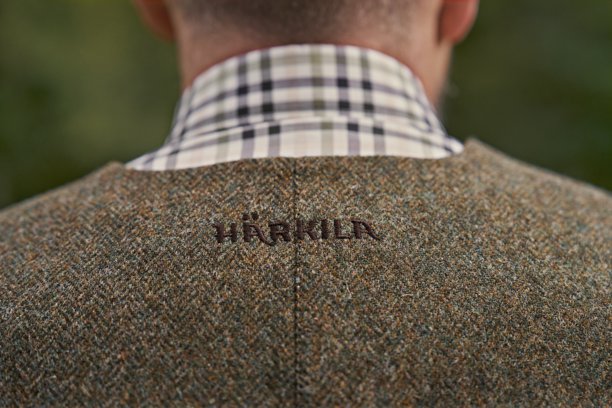 Kenmore skytevest – Forest Green/Herringbone – Härkila