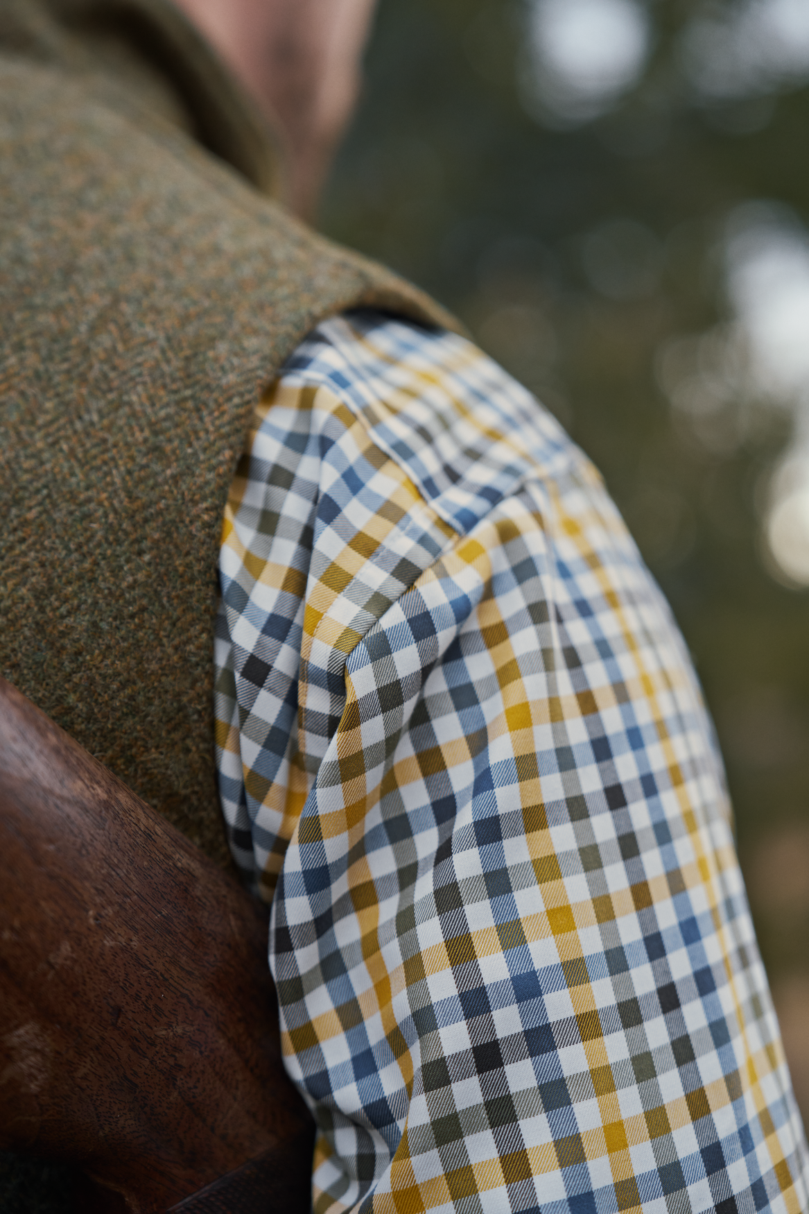 Kenmore vest – Forest Green/Herringbone – Härkila