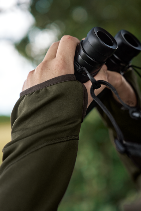Deer Stalker - Fleece-Hettegenser Med Hel Glidelås Willow Green – Härkila