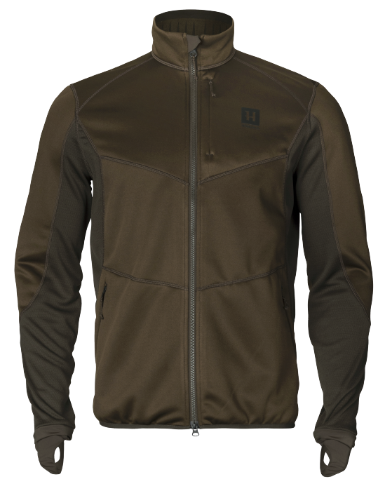 Scandinavian Fleece Jakke - Willow Green/Deep Brown – Härkila