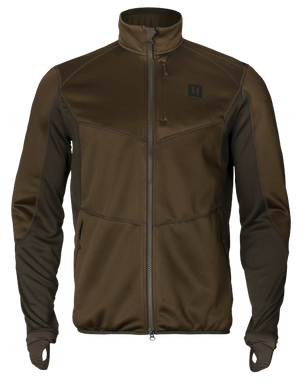 Scandinavian Fleece Jakke - Willow Green/Deep Brown – Härkila