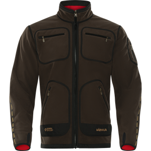 Kamko Fleece - Brown/Red – Härkila