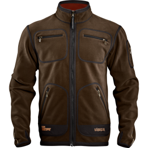 Kamko Fleece - Brown/Red – Härkila