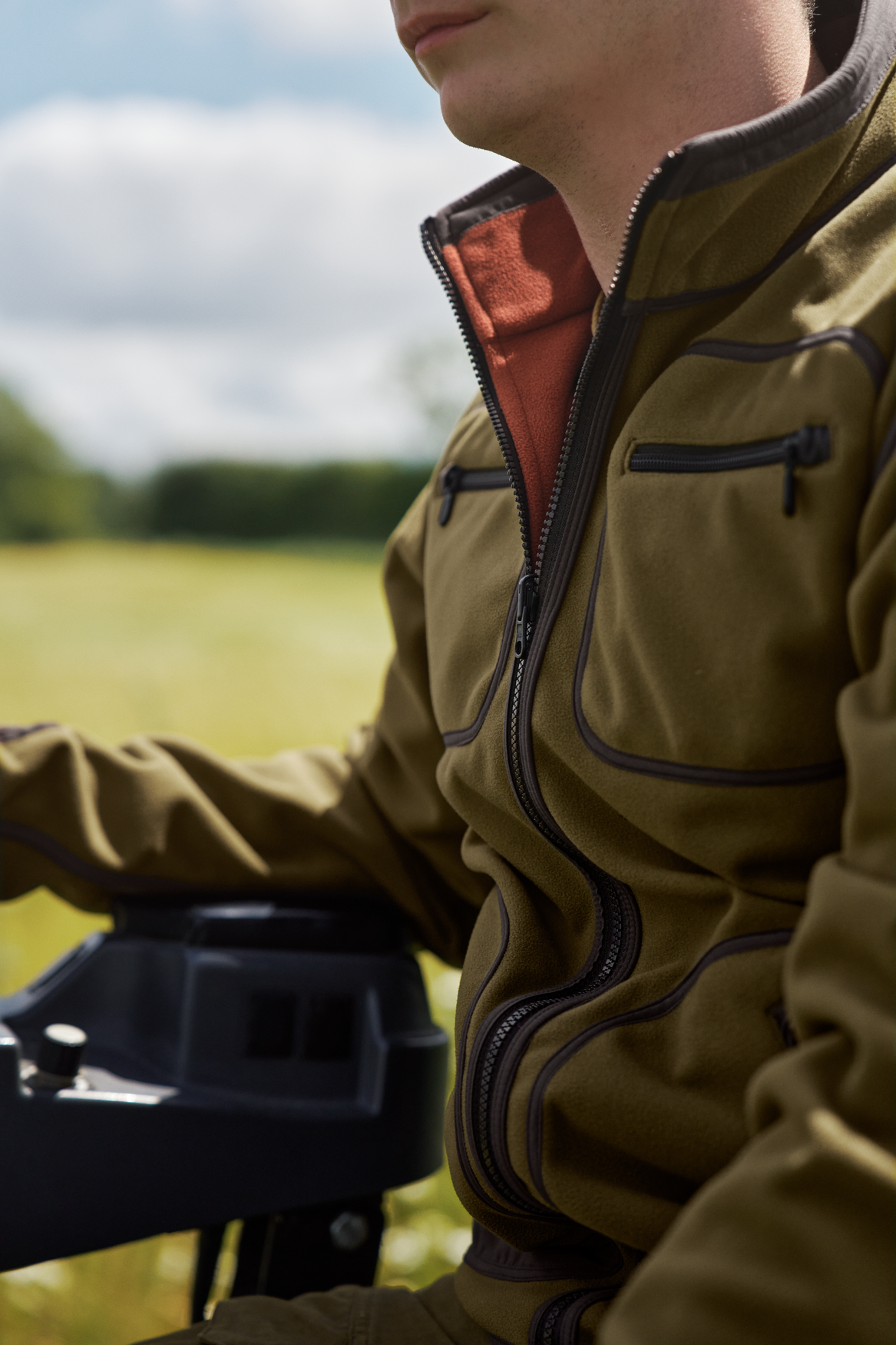 Kamko Fleece - Dark Olive/Arabian Spice – Härkila
