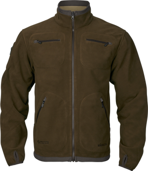 Kamko fleecejakke – Dark Antique Bronze/Willow Green – Härkila