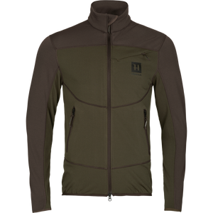 Olaf Fleecejakke - Willow green/Shadow grey – Härkila