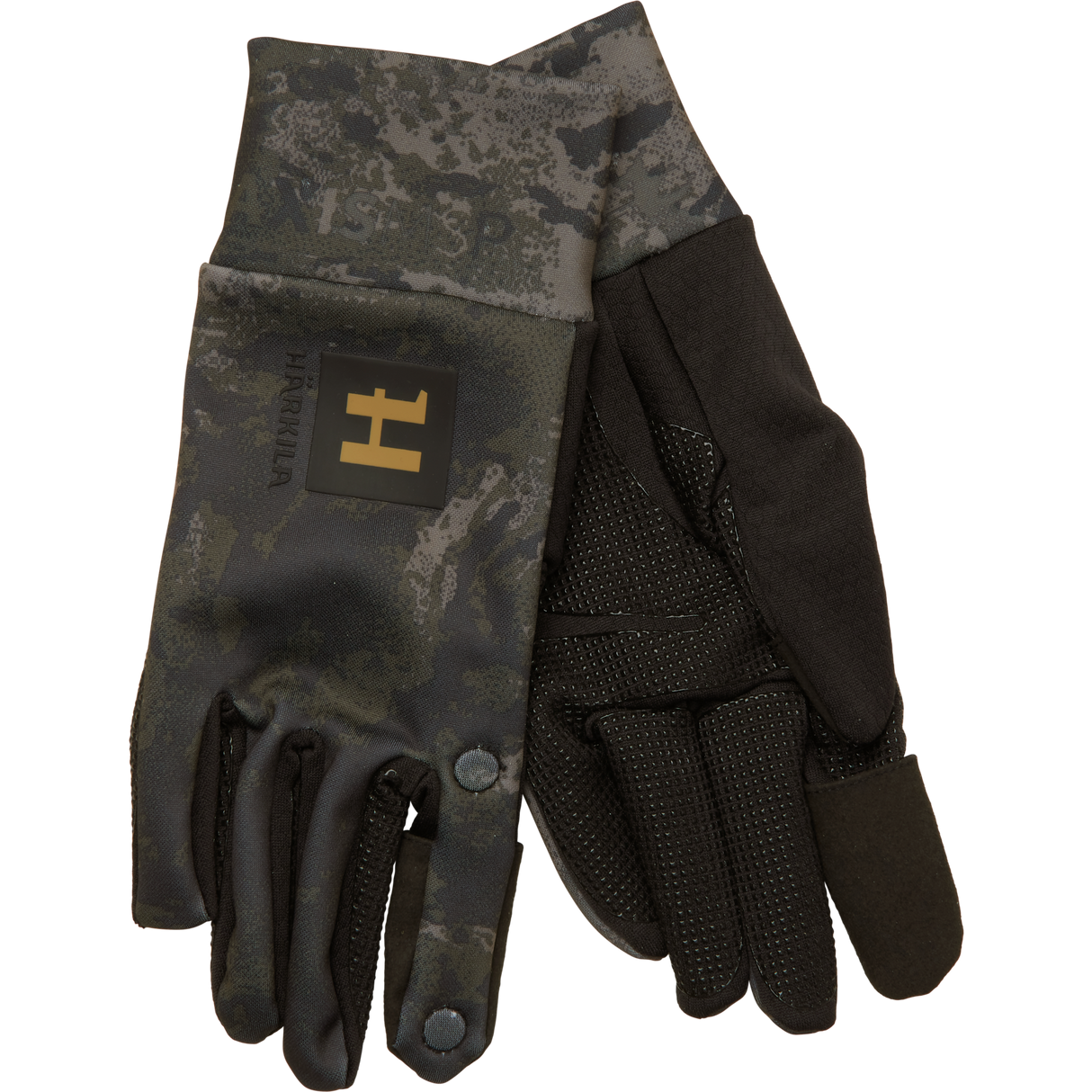 NOCTYX Camo - Fleecehanske Med Foldback-Finger AXIS MSP® Black – Härkila