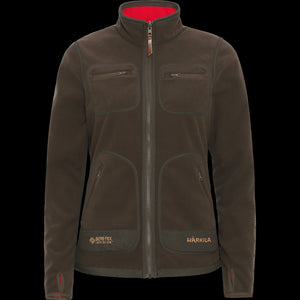 Kamko Fleece Dame - Brown/Red – Härkila