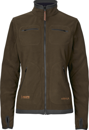 Kamko Fleece Dame – Willow Green/Deep Well Purple – Härkila