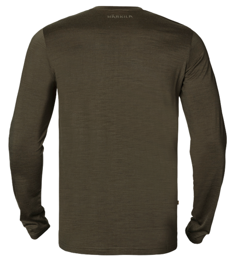 Base All Season L/S T-skjorte - Willow Green – Härkila