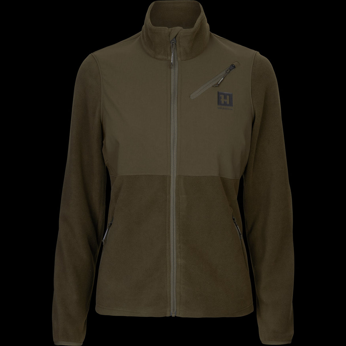 Fjell Fleecejakke Til Kvinner Hunting Green/Willow Green – Härkila